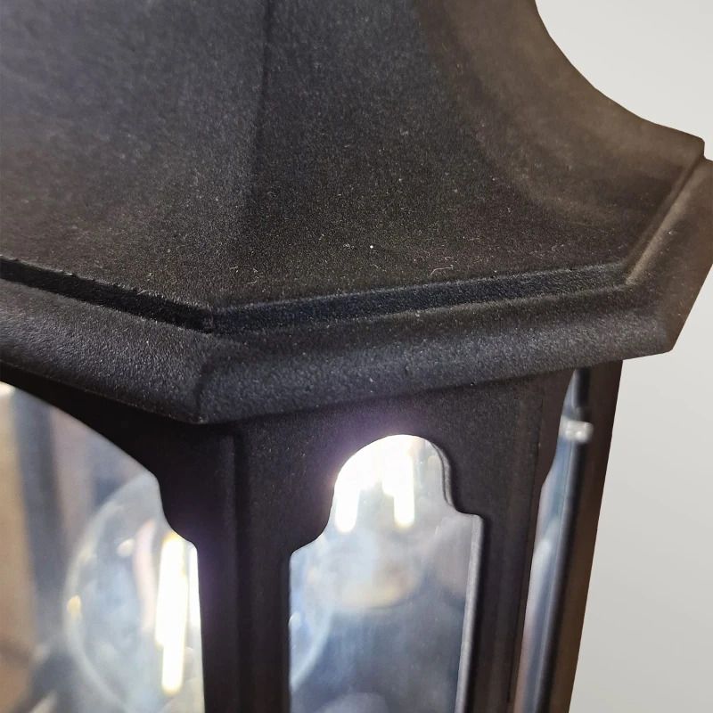 Elstead Lighting LED Buitenlamp Chapel | 1X E27 Max 60W | IP44 | Dimbaar | Black