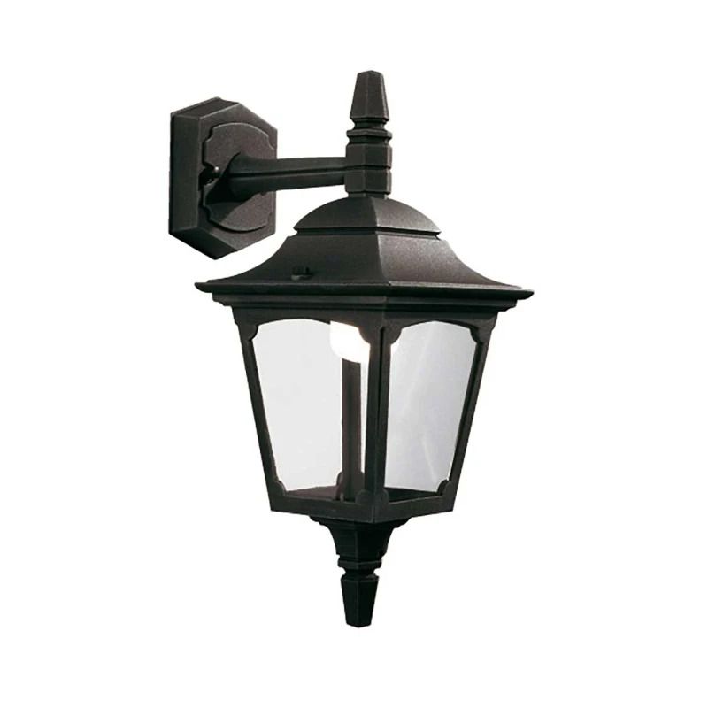 Elstead Lighting LED Wand Buitenlamp Chapel Mini | 1X E27 Max 60W | IP44 | Dimbaar | Black
