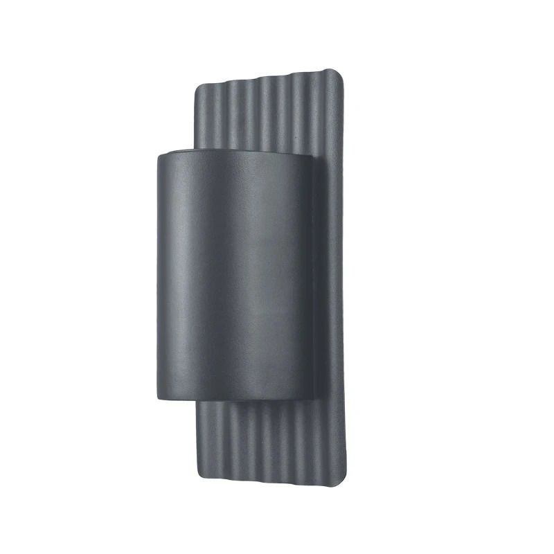 Elstead Lighting LED Wand Buitenlamp Dali | 2X GU10 Max 8W | IP44 | Dimbaar | Grey