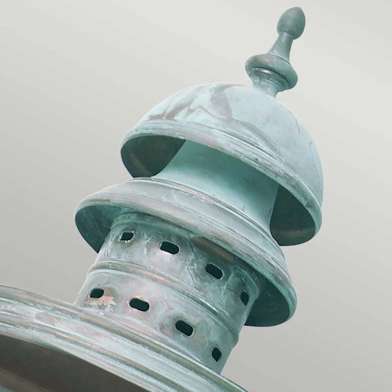Elstead Lighting LED Wand Buitenlamp Downing Street | 1X E27 Max 60W | IP44 | Dimbaar | Verdigris