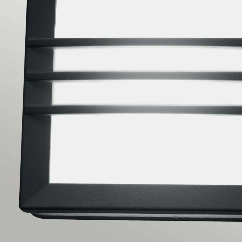 Elstead Lighting LED Plafond/Wand Buitenlamp Egil | 5.7W 3000K 600Lm 830 | Dimbaar | Graphite