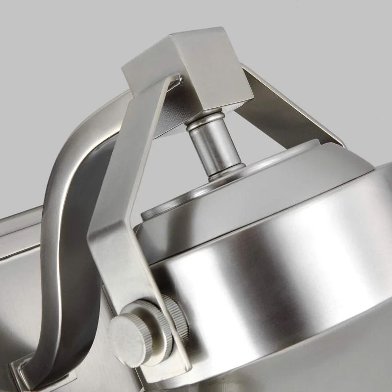 Feiss LED Wand Buitenlamp Boynton | 1X E27 Max 60W | IP44 | Dimbaar | Painted Brushed Steel