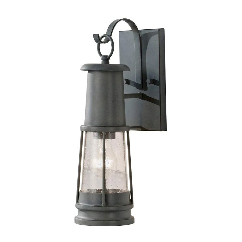 Feiss LED Wand Buitenlamp Chelsea Harbor | 1X E27 Max 60W | IP44 | Dimbaar | Storm Cloud