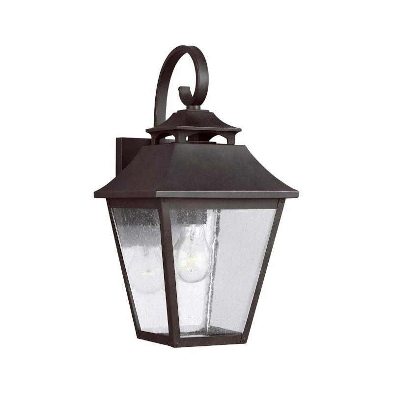 Feiss LED Wand Buitenlamp Galena | 1X E27 Max 60W | IP44 | Dimbaar | Sable