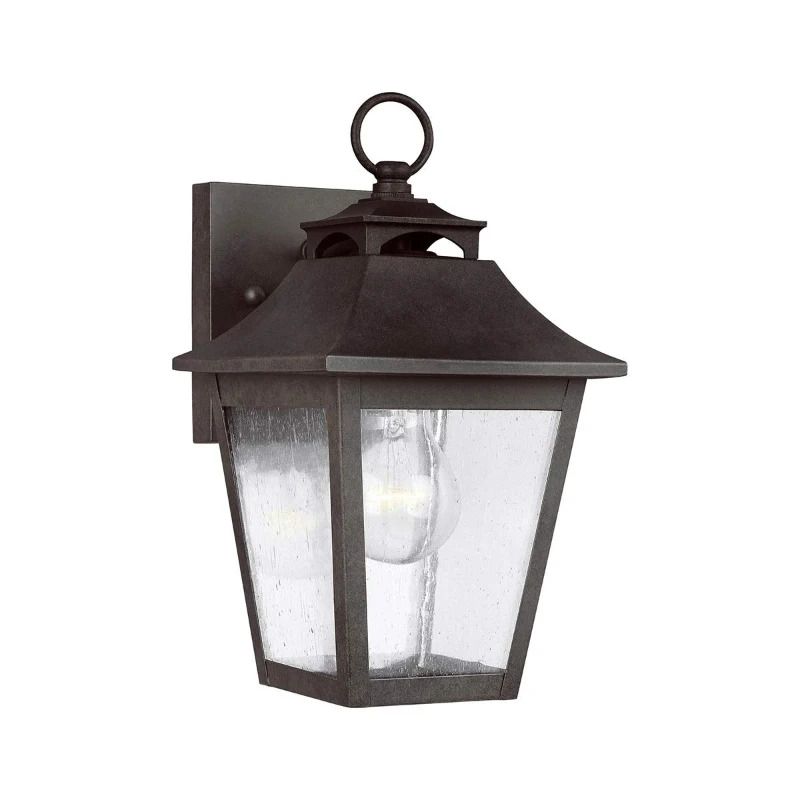 Feiss LED Wand Buitenlamp Galena | 1X E27 Max 60W | IP44 | Dimbaar | Sable