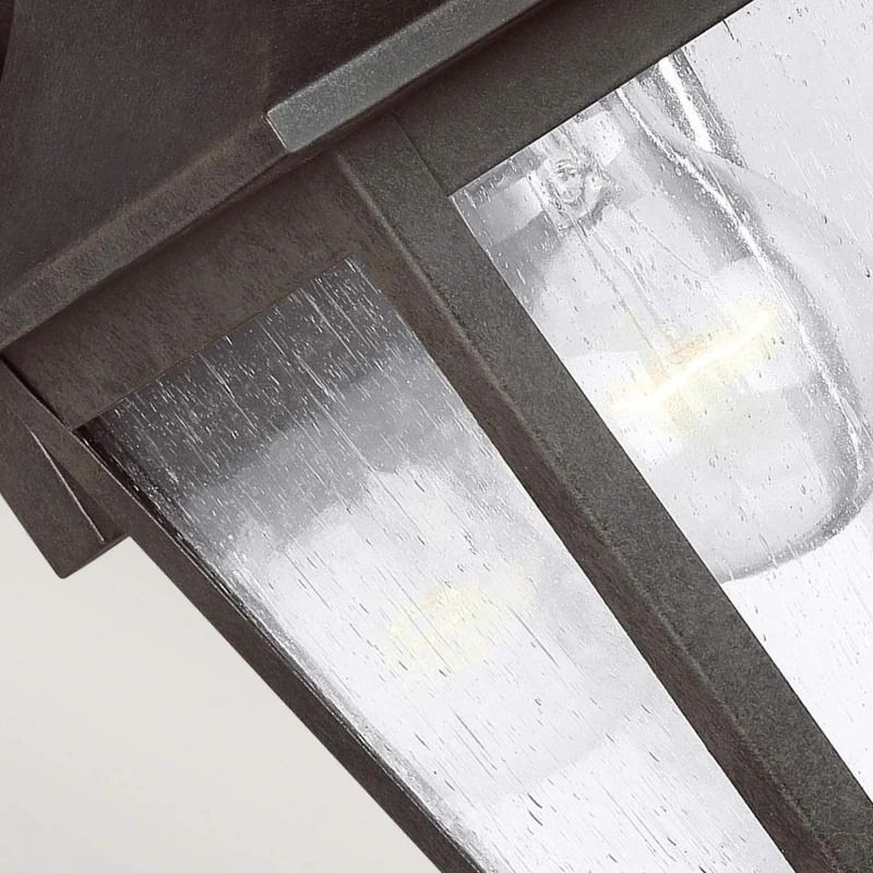 Feiss LED Wand Buitenlamp Galena | 1X E27 Max 60W | IP44 | Dimbaar | Sable
