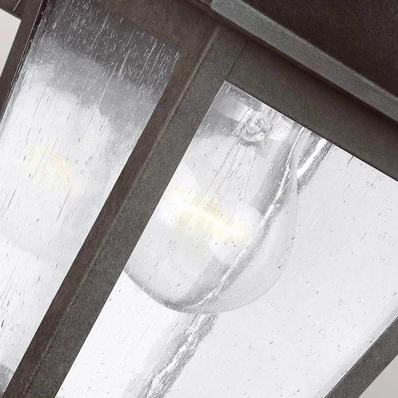 Feiss LED Wand Buitenlamp Galena | 1X E27 Max 60W | IP44 | Dimbaar | Sable