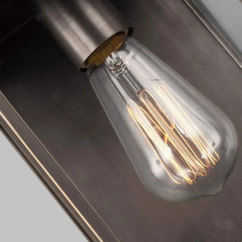 Feiss LED Wand Buitenlamp Glenview | 1X E27 Max 60W | IP44 | Dimbaar | Antique Bronze