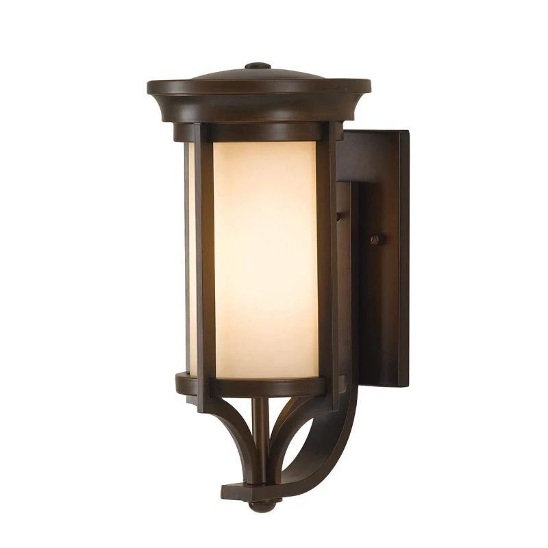 Feiss LED Wand Buitenlamp Merrill | 1X E27 Max 60W | IP44 | Dimbaar | Heritage Bronze
