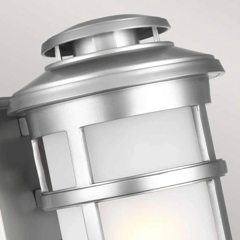 Feiss LED Wand Buitenlamp Newport | 1X E27 Max 60W | IP44 | Dimbaar | Painted Brushed Steel