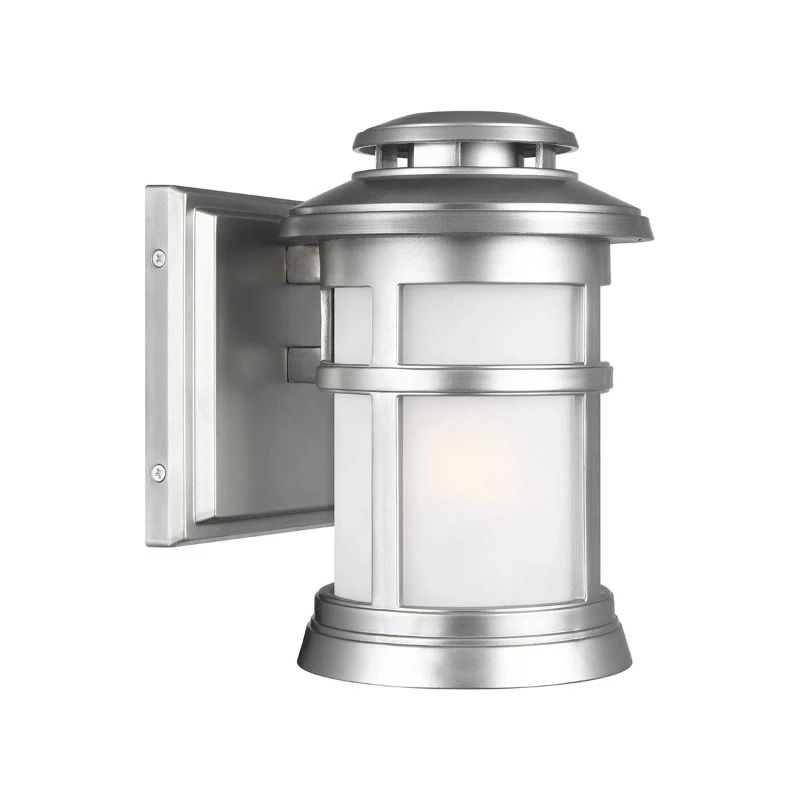Feiss LED Wand Buitenlamp Newport | 1X E27 Max 60W | IP44 | Dimbaar | Painted Brushed Steel
