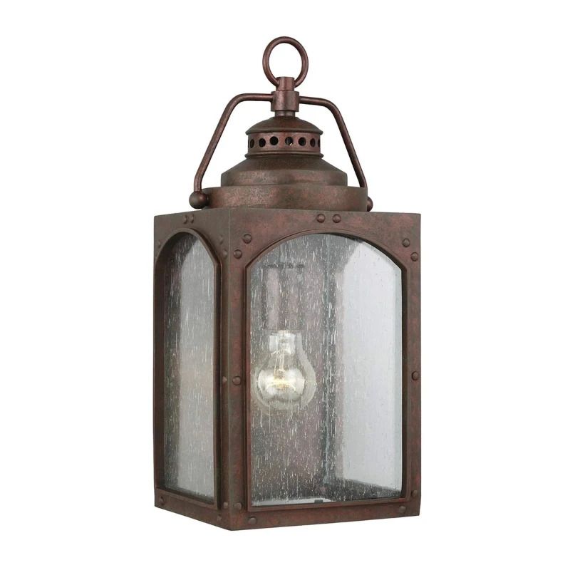 Feiss LED Wand Buitenlamp Randhurst | 1X E27 Max 60W | IP44 | Dimbaar | Copper Oxide