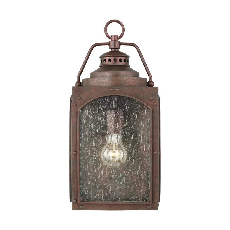 Feiss LED Wand Buitenlamp Randhurst | 1X E27 Max 60W | IP44 | Dimbaar | Copper Oxide
