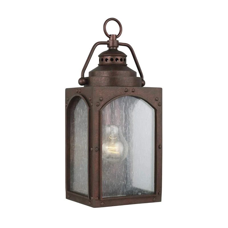Feiss LED Wand Buitenlamp Randhurst | 1X E27 Max 60W | IP44 | Dimbaar | Copper Oxide