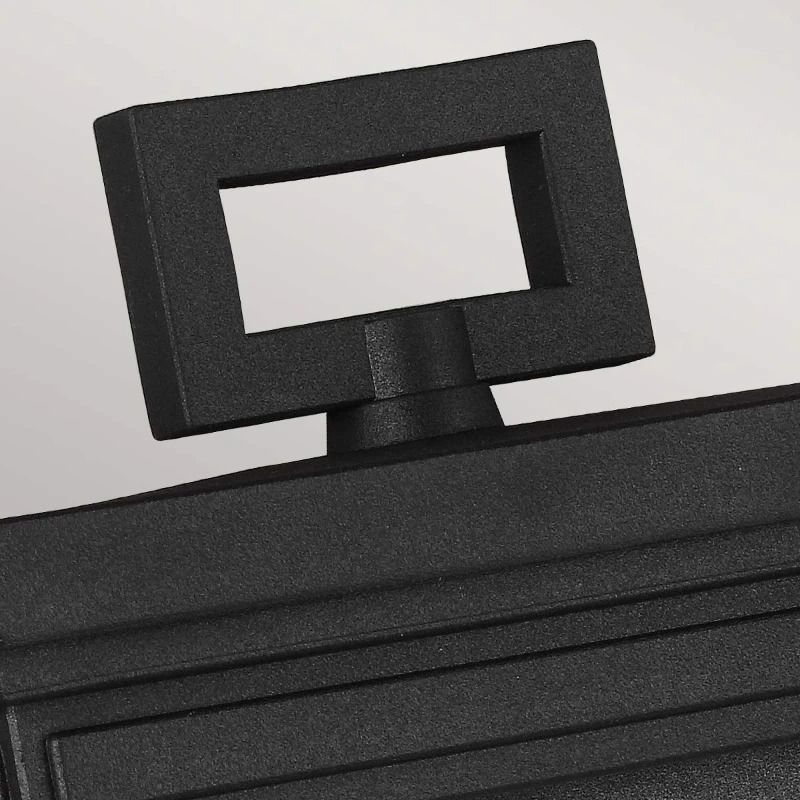 Feiss LED Wand Buitenlamp Roscoe | 1X E27 Max 60W | IP44 | Dimbaar | Textured Black