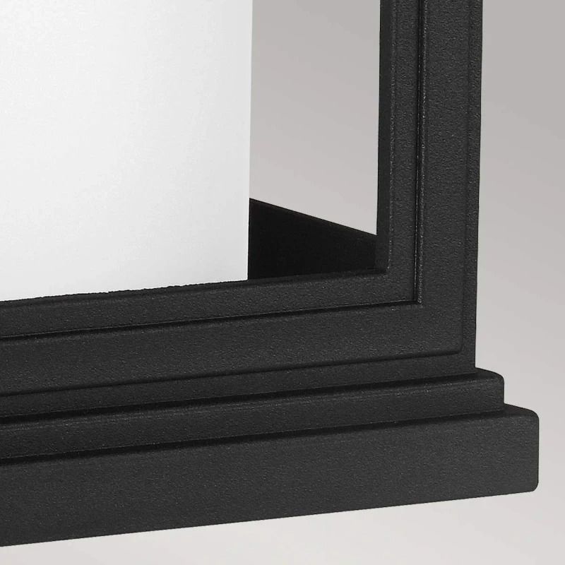 Feiss LED Wand Buitenlamp Roscoe | 1X E27 Max 60W | IP44 | Dimbaar | Textured Black