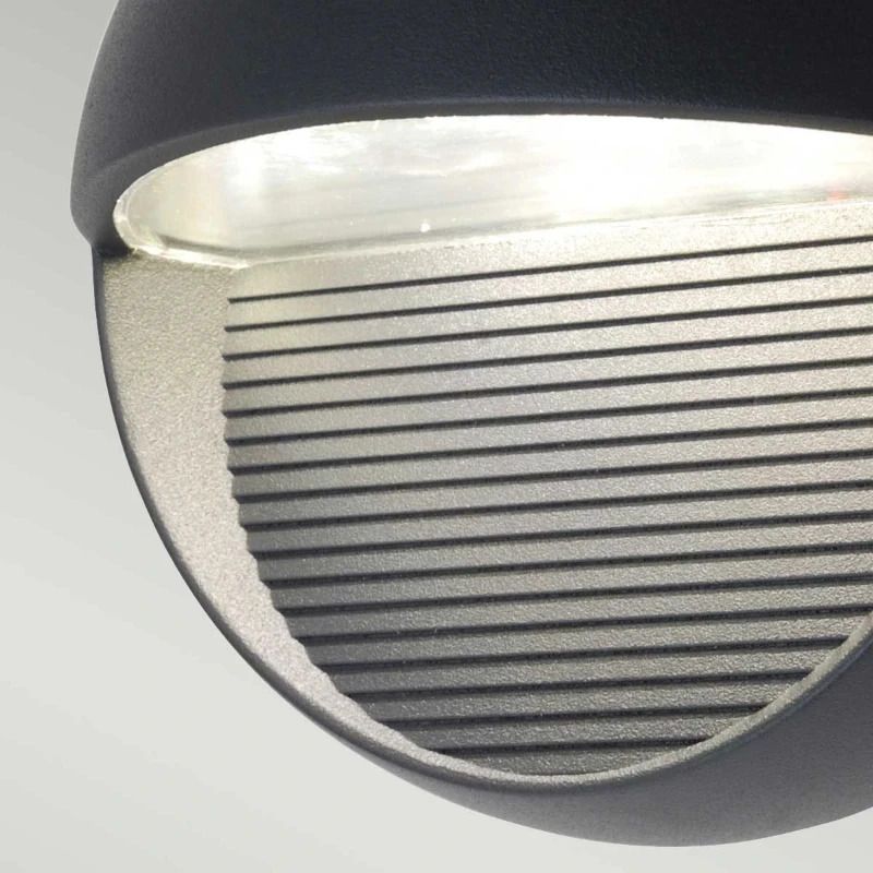 Elstead Lighting LED Wand Buitenlamp Freyr | 6W 3000K 260Lm 830 | Graphite