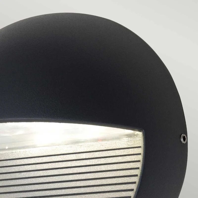Elstead Lighting LED Wand Buitenlamp Freyr | 6W 3000K 260Lm 830 | Graphite
