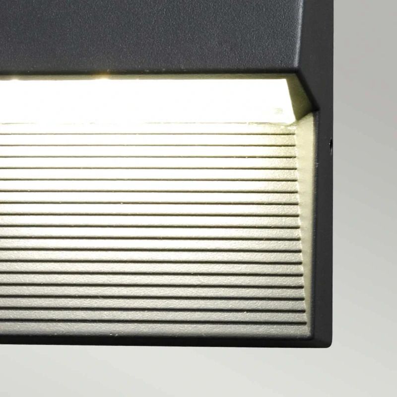 Elstead Lighting LED Wand Buitenlamp Freyr | 6W 3000K 260Lm 830 | Graphite