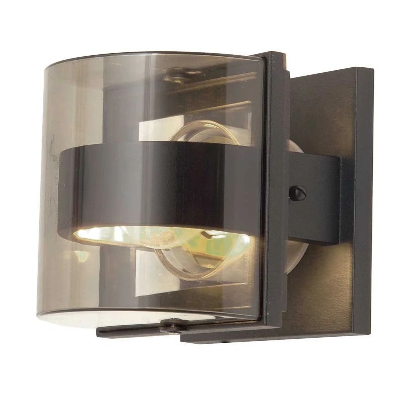 Elstead Lighting LED Wand Buitenlamp Frida | 1X E27 Max 60W | Dimbaar | Graphite