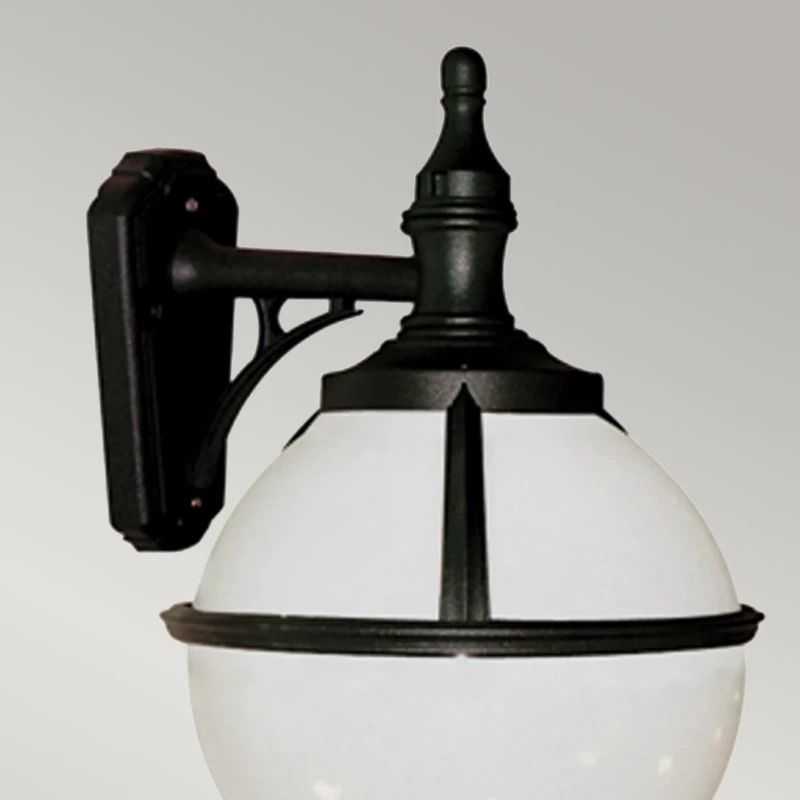 Elstead Lighting LED Wand Buitenlamp Glenbeigh | 1X E27 Max 60W | IP44 | Dimbaar | Black
