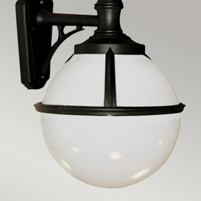Elstead Lighting LED Wand Buitenlamp Glenbeigh | 1X E27 Max 60W | IP44 | Dimbaar | Black