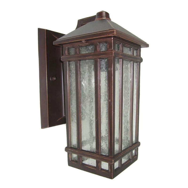 Garden Zone LED Wand Buitenlamp Chedworth | 1X E27 Max 60W | IP44 | Dimbaar | Old Bronze