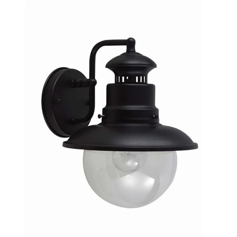 Garden Zone LED Wand Buitenlamp Shipston | 1X E27 Max 60W | IP44 | Dimbaar | Black