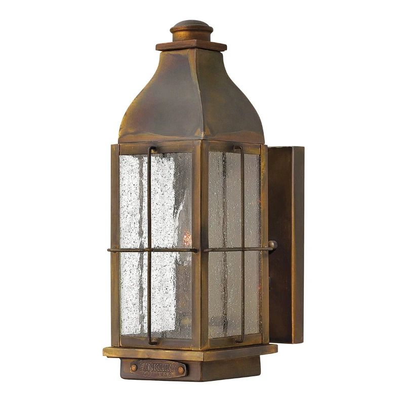 Hinkley LED Wand Buitenlamp Bingham | 1X E14 Max 60W | IP44 | Dimbaar | Sienna