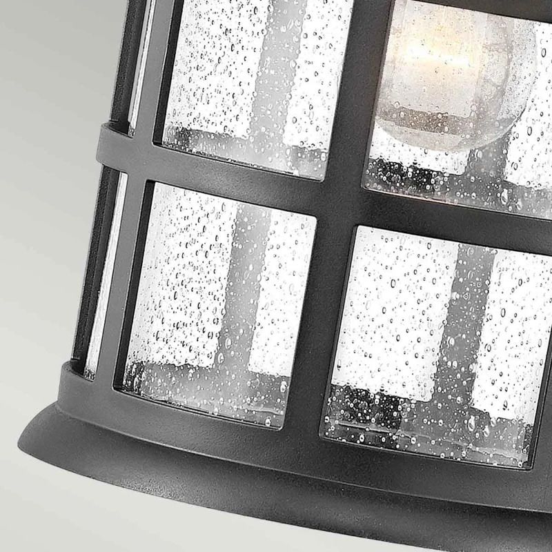 Hinkley LED Wand Buitenlamp Freeport | 1X E27 Max 60W | IP44 | Dimbaar | Textured Black