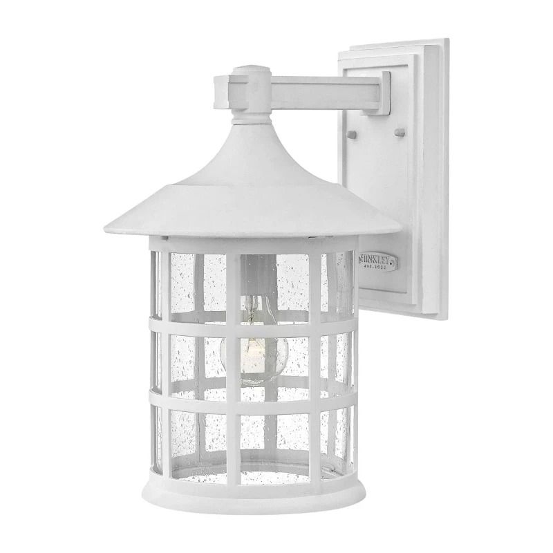 Hinkley LED Wand Buitenlamp Freeport | 1X E27 Max 60W | IP44 | Dimbaar | Textured White