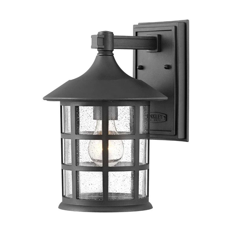 Hinkley LED Wand Buitenlamp Freeport | 1X E27 Max 40W | IP44 | Dimbaar | Textured Black
