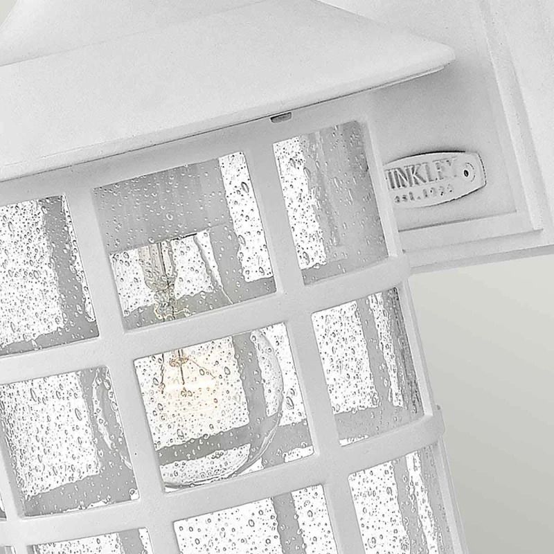 Hinkley LED Wand Buitenlamp Freeport | 1X E27 Max 40W | IP44 | Dimbaar | Textured White