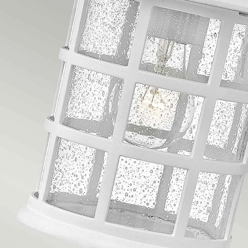 Hinkley LED Wand Buitenlamp Freeport | 1X E27 Max 40W | IP44 | Dimbaar | Textured White