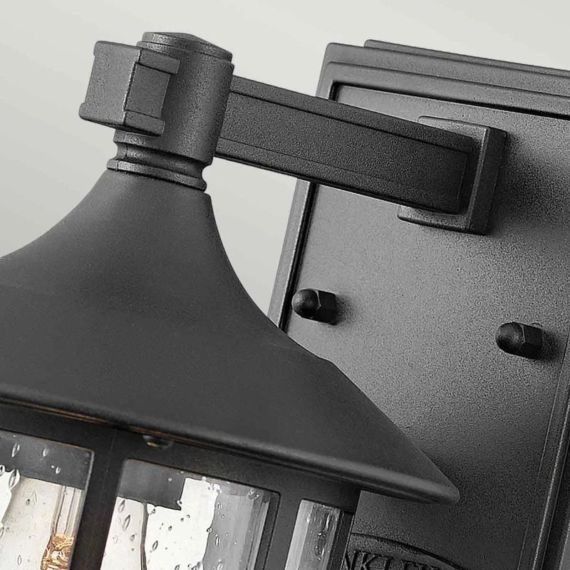 Hinkley LED Wand Buitenlamp Freeport | 1X E27 Max 40W | IP44 | Dimbaar | Textured Black