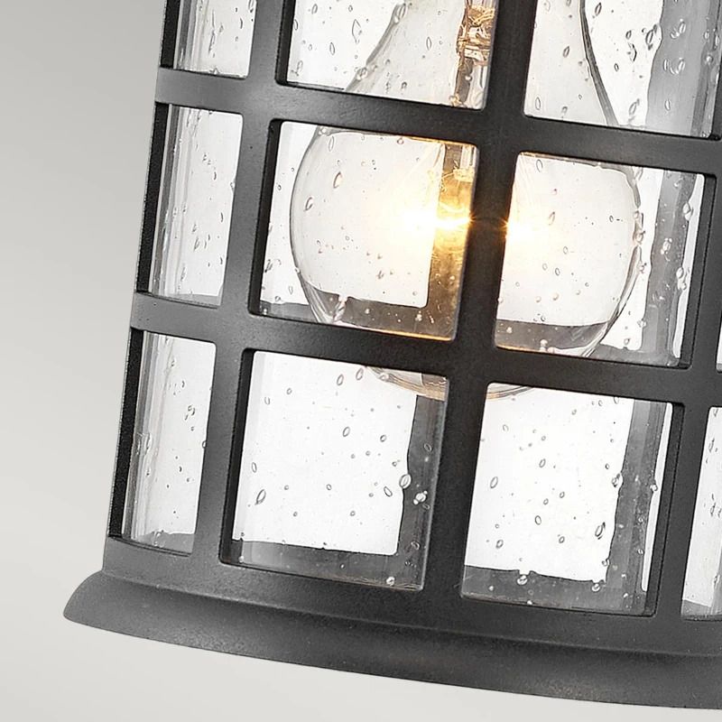 Hinkley LED Wand Buitenlamp Freeport | 1X E27 Max 40W | IP44 | Dimbaar | Textured Black