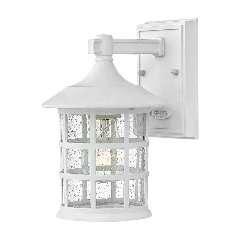 Hinkley LED Wand Buitenlamp Freeport | 1X E27 Max 40W | IP44 | Dimbaar | Textured White