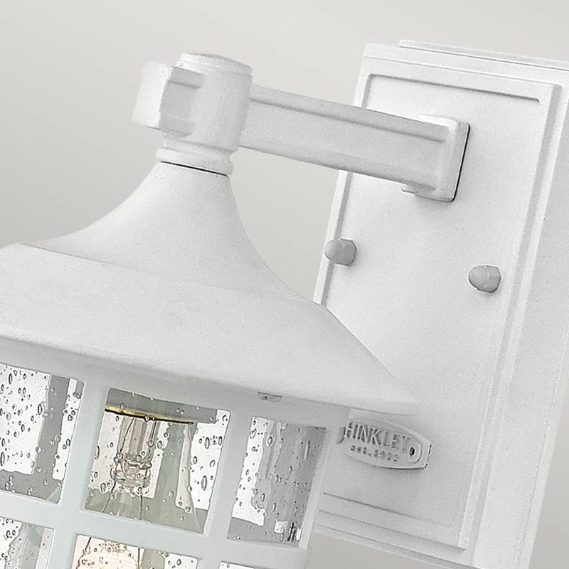 Hinkley LED Wand Buitenlamp Freeport | 1X E27 Max 40W | IP44 | Dimbaar | Textured White