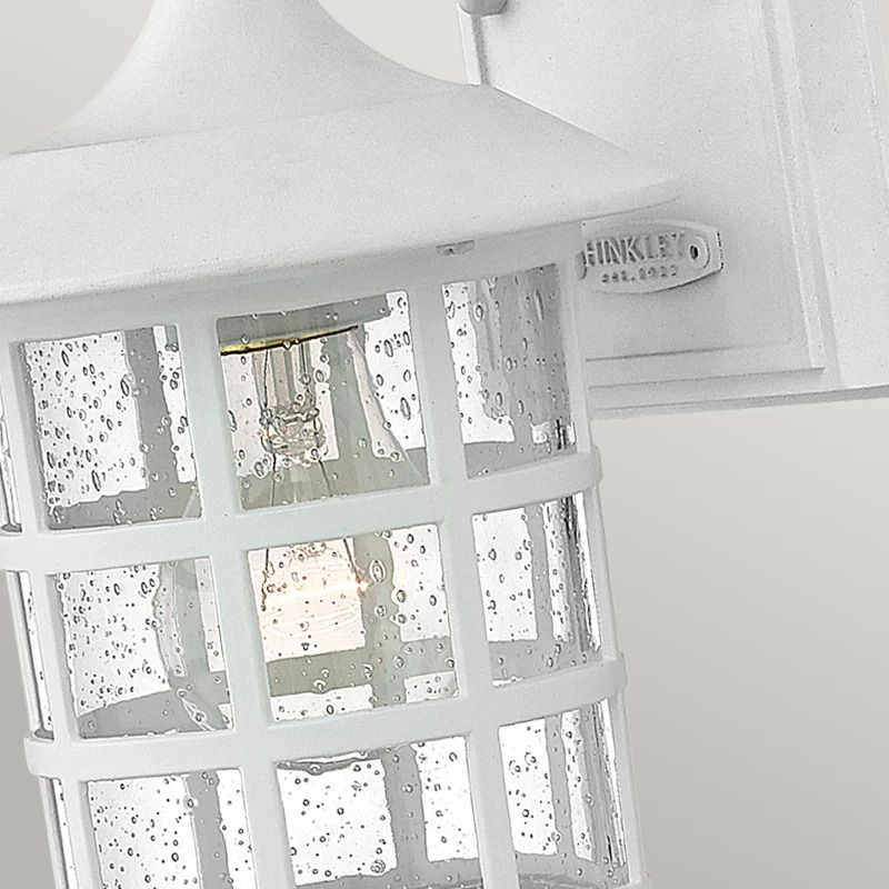 Hinkley LED Wand Buitenlamp Freeport | 1X E27 Max 40W | IP44 | Dimbaar | Textured White