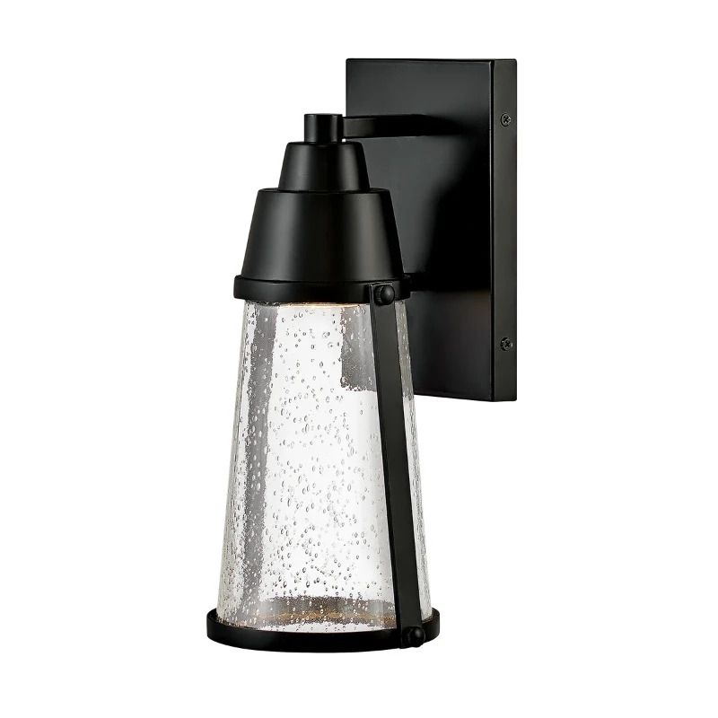 Hinkley LED Wand Buitenlamp Miles | 8W 3000K 560Lm 830 | IP44 | Dimbaar | Black