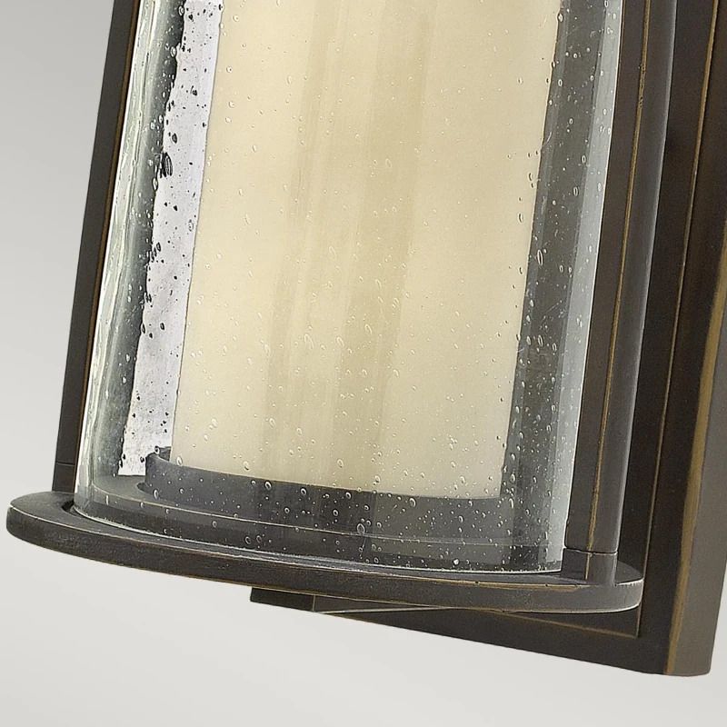 Hinkley LED Wand Buitenlamp Quincy | 1X E27 Max 60W | IP44 | Dimbaar | Oil Rubbed Bronze