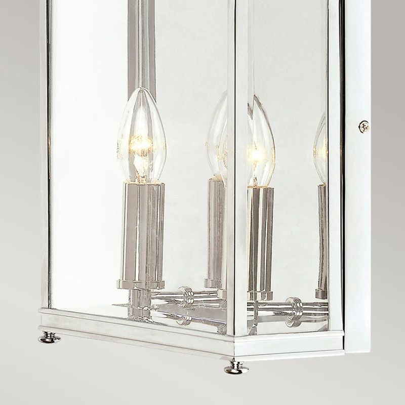 Elstead Lighting LED Buitenlamp Holborn | 2X E14 Max 40W | IP44 | Dimbaar | Polished Chrome
