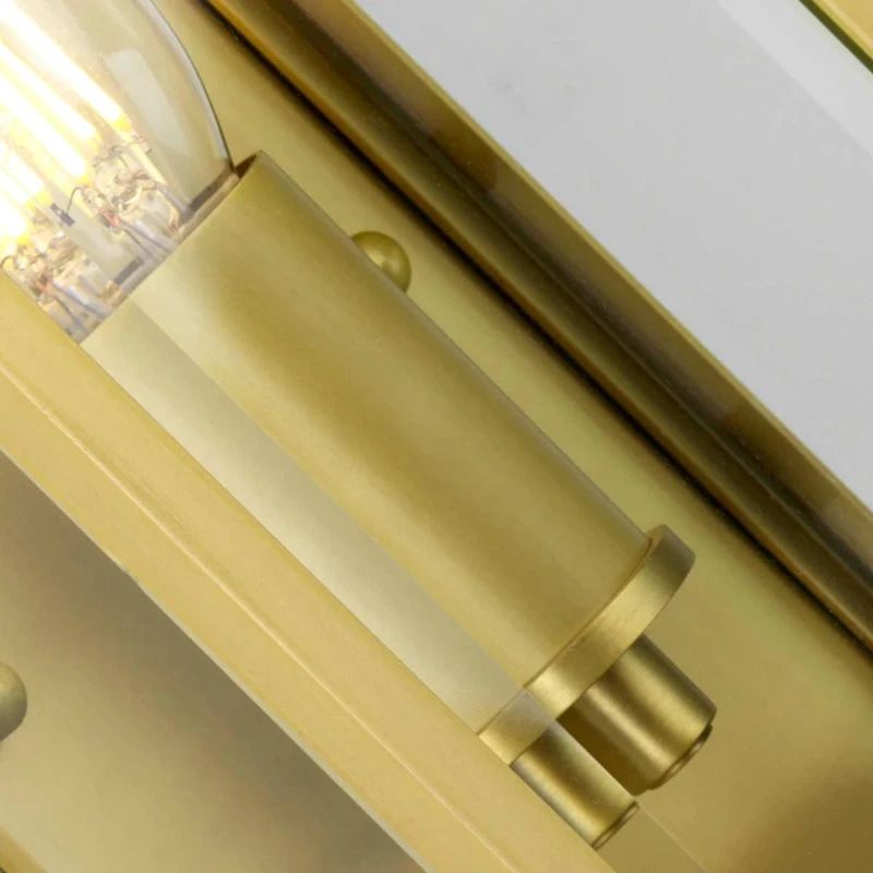 Elstead Lighting LED Buitenlamp Holborn | 1X E14 Max 40W | IP44 | Dimbaar | Brushed Brass