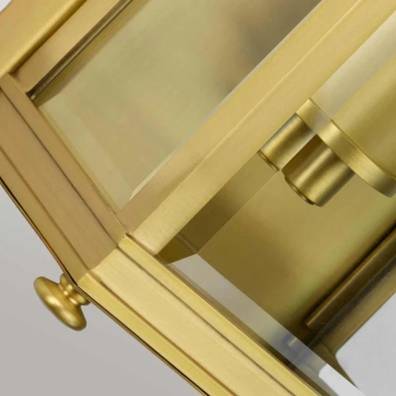 Elstead Lighting LED Buitenlamp Holborn | 1X E14 Max 40W | IP44 | Dimbaar | Brushed Brass