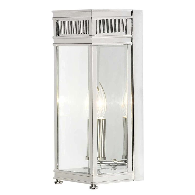 Elstead Lighting LED Buitenlamp Holborn | 1X E14 Max 40W | IP44 | Dimbaar | Polished Chrome