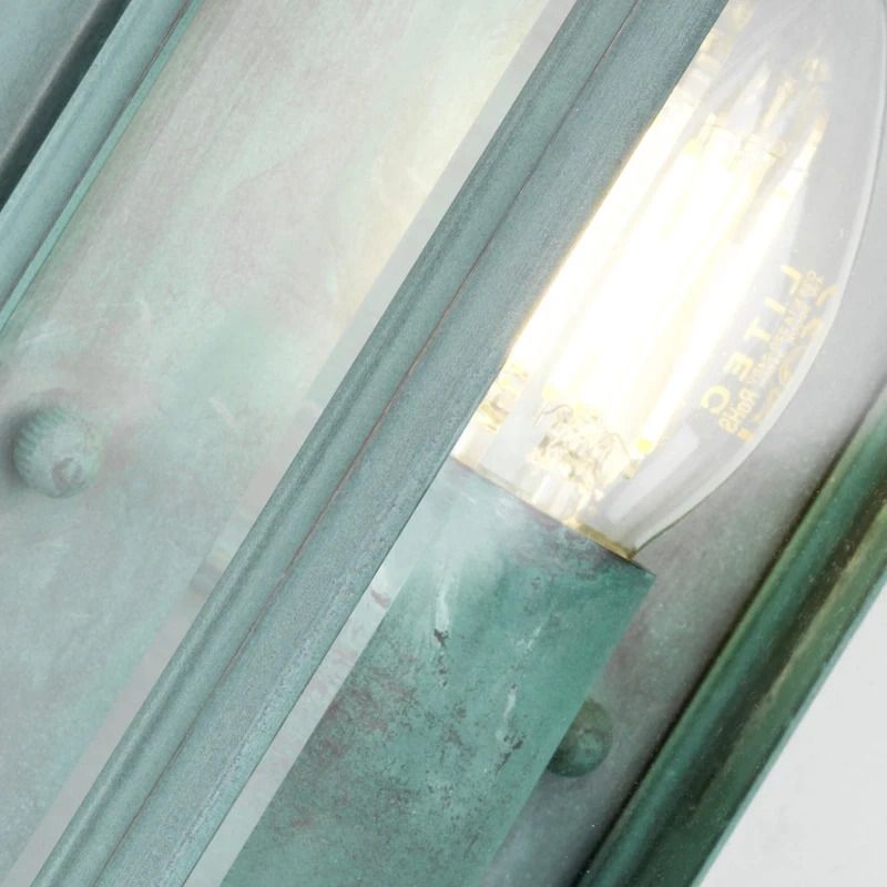 Elstead Lighting LED Buitenlamp Holborn | 1X E14 Max 40W | IP44 | Dimbaar | Verdigris