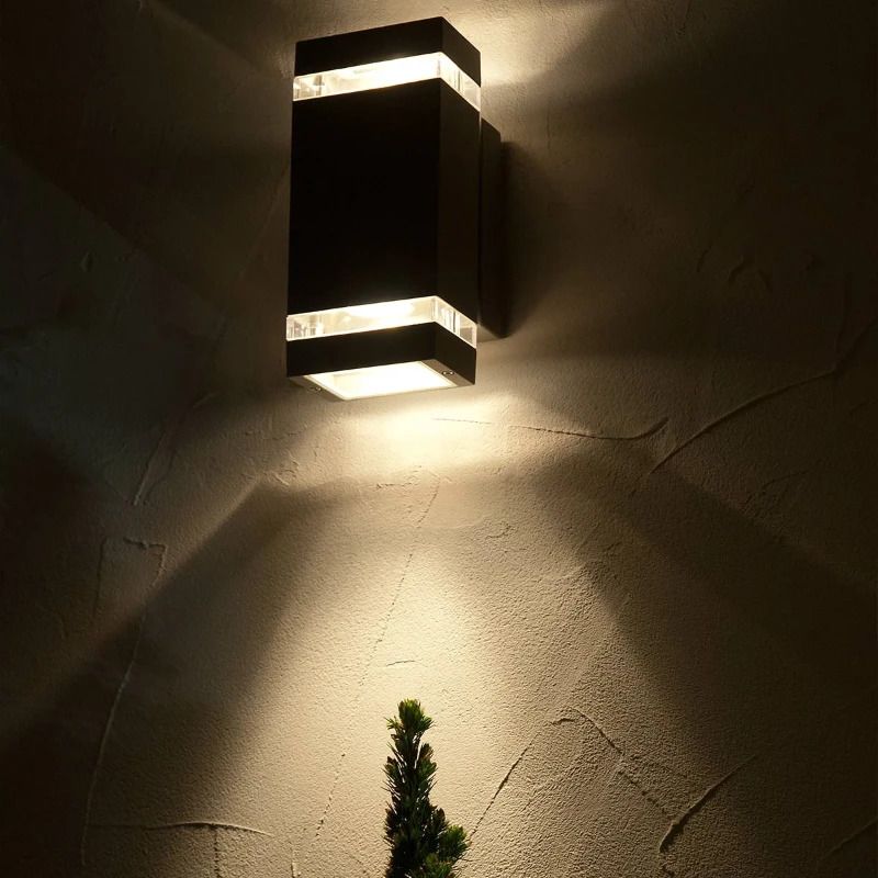 Elstead Lighting LED Wand Buitenlamp Jannik | 3.8W 3000K 830 | IP44 | Graphite