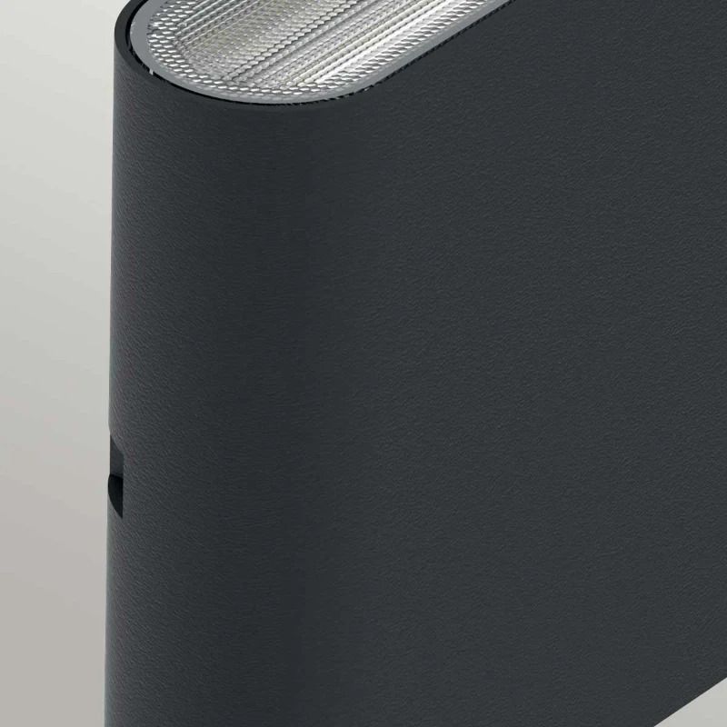 Elstead Lighting LED Wand Buitenlamp Jens | 6W 680Lm | Black