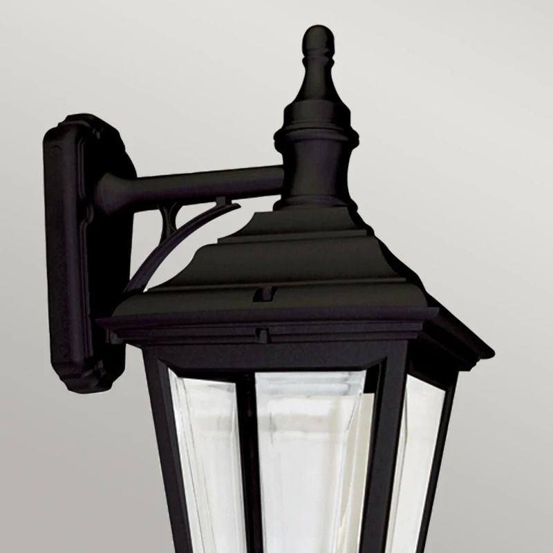 Elstead Lighting LED Wand Buitenlamp Kerry | 1X E27 Max 60W | IP44 | Dimbaar | Black