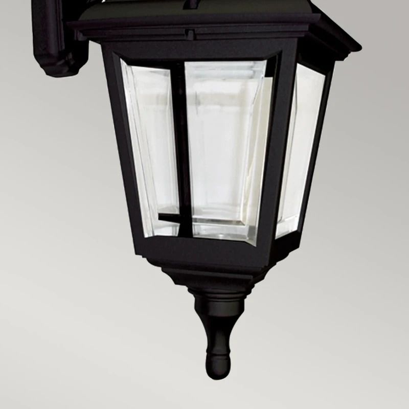 Elstead Lighting LED Wand Buitenlamp Kerry | 1X E27 Max 60W | IP44 | Dimbaar | Black